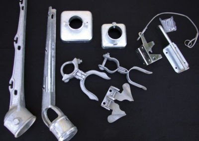 Galvanized chain link fence and gate fittings are sold in all sizes by profencesupply.com!