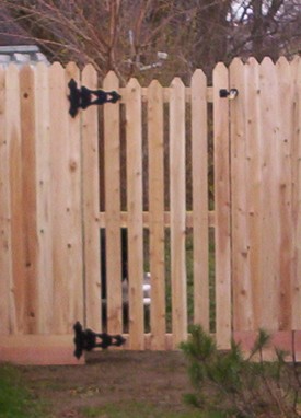 Eastern White Cedar Fence Gate