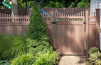 profencesupply.com is an authorized distributor of WoodBond wood grain vinyl fence and vinyl deck railing, Grand Illusions color fence and color vinyl deck railing as well as Classic Illusions fence and vinyl deck railing,. We ship all over the the United States! Click here to visit the Grand illusions WoodBond wood grain vinyl fence page.