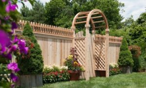 Arbors are available as arbor arch only or complete with side panels (diagonal OR square lattice) in widths of 36, 42, 48, 60, 72 and 96 inches.