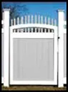 Illusions Vinyl Gate Styles - Tongue And Groove Gates